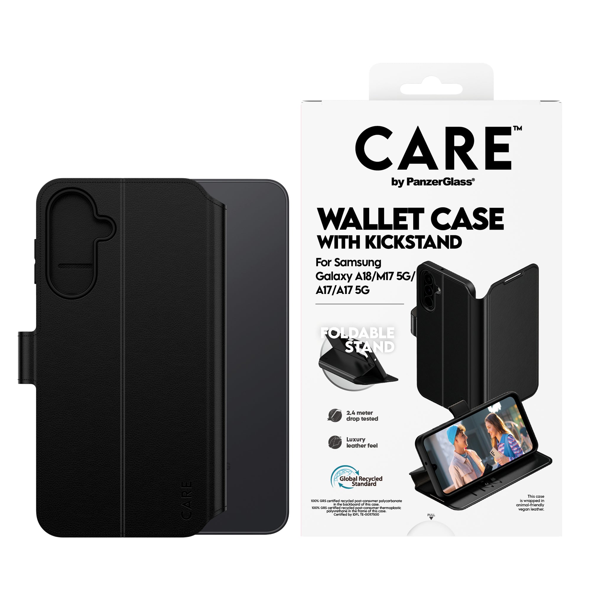 CARE™ by PanzerGlass® Wallet Case Samsung Galaxy A18 | M17 5G | A17 | A17 5G